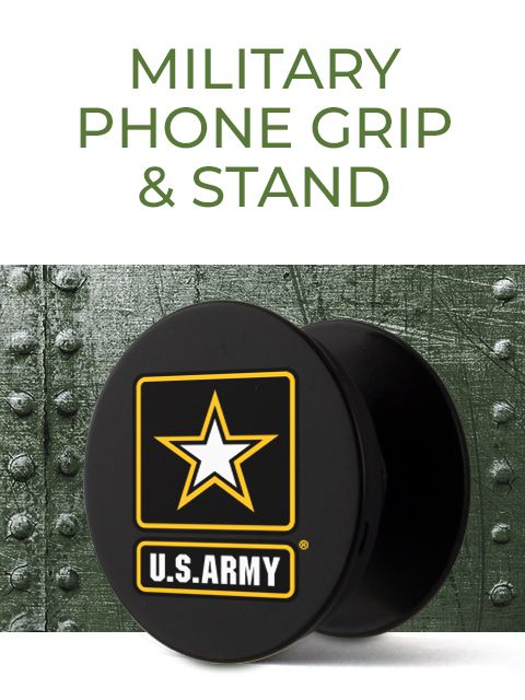 Military phone grip and Stand