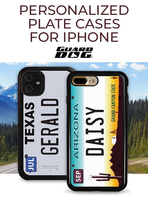 Personalized Plate iPhone