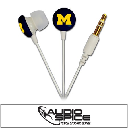 Michigan Wolverines Ignition Earbuds
