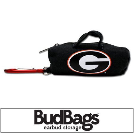 Georgia Bulldogs BudBag Earbud Storage
