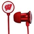 Wisconsin Badgers Scorch Earbuds with BudBag
