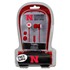 Nebraska Cornhuskers Scorch Earbuds with BudBag
