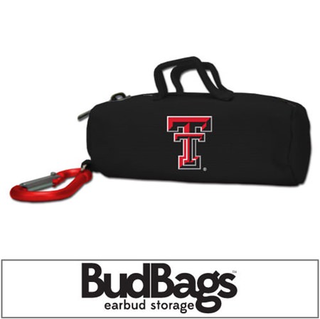 Texas Tech Red Raiders BudBag Earbud Storage
