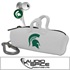 Michigan State Spartans Scorch Earbuds with BudBag
