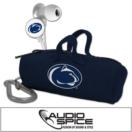 Penn State Nittany Lions Scorch Earbuds with BudBag
