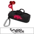 Arkansas Razorbacks Scorch Earbuds with BudBag
