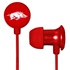 Arkansas Razorbacks Scorch Earbuds with BudBag
