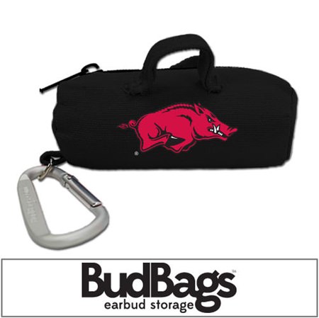 Arkansas Razorbacks BudBag Earbud Storage
