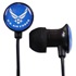 US AIR FORCE Scorch Earbuds + Mic with BudBag

