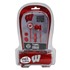 Wisconsin Badgers Scorch Earbuds + Mic with BudBag
