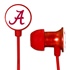 Alabama Crimson Tide Scorch Earbuds + Mic with BudBag
