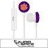 Clemson Tigers Ignition Earbuds + Mic
