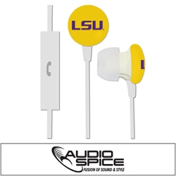 
LSU Tigers Ignition Earbuds + Mic