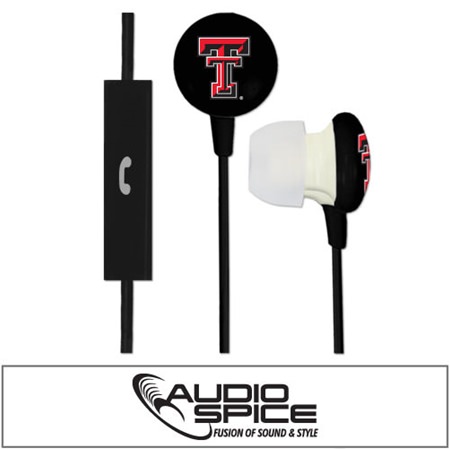 Texas Tech Red Raiders Ignition Earbuds + Mic
