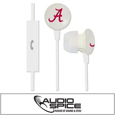 Alabama Crimson Tide Ignition Earbuds + Mic
