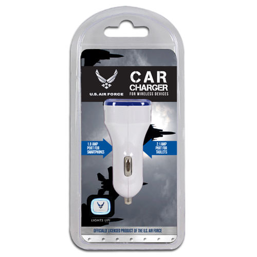 U S AIR FORCE USB Car Charger MobileMars