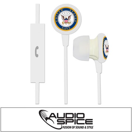 US NAVY Ignition Earbuds + Mic
