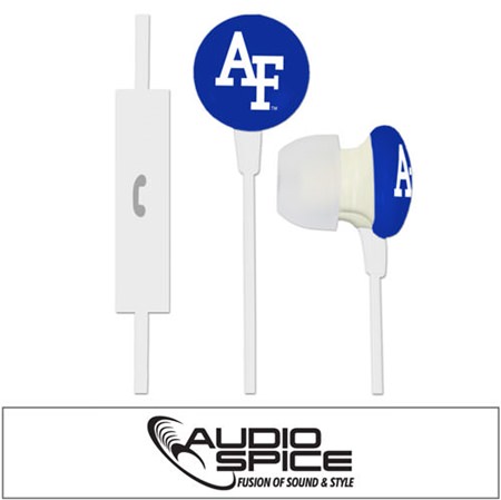 Air Force Falcons Ignition Earbuds + Mic
