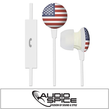 United States Ignition Earbuds + Mic
