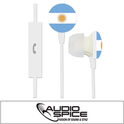 
Argentina Ignition Earbuds + Mic