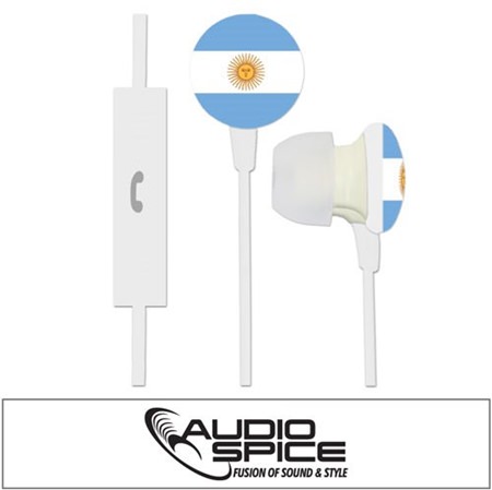 Argentina Ignition Earbuds + Mic
