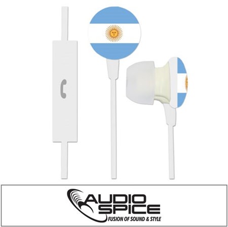 Argentina Ignition Earbuds + Mic
