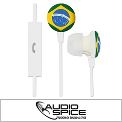 
Brazil Ignition Earbuds + Mic