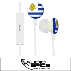 
Uruguay Ignition Earbuds + Mic