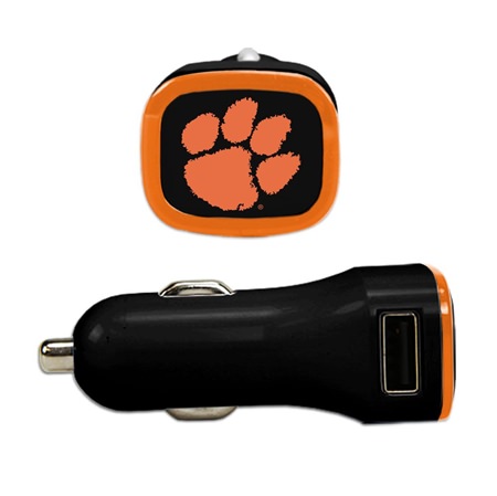 Clemson Tigers USB Car Charger
