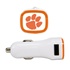 Clemson Tigers USB Car Charger
