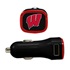 Wisconsin Badgers "W" USB Car Charger
