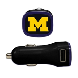 
Michigan Wolverines USB Car Charger