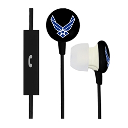 
US AIR FORCE Ignition Earbuds + Mic