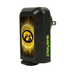
Iowa Hawkeyes WP-210 2 in 1 Car/Wall Charger Combo