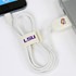 LSU Tigers Micro USB Cable with QuikClip
