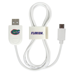 
Florida Gators Micro USB Cable with QuikClip