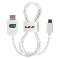 
Florida Gators Micro USB Cable with QuikClip