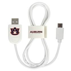 
Auburn Tigers Micro USB Cable with QuikClip