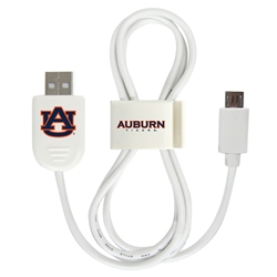 
Auburn Tigers Micro USB Cable with QuikClip