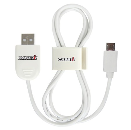 Guard Dog Case IH Micro USB Cable with QuikClip
