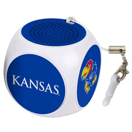 Kansas Jayhawks MX-100 Cubio Mini Bluetooth® Speaker Plus Selfie Remote

