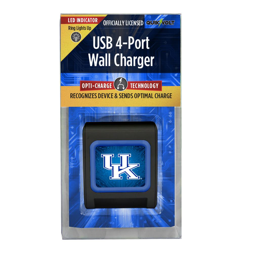 Kentucky Wildcats WP-200X Dual-Port USB Wall Charger 