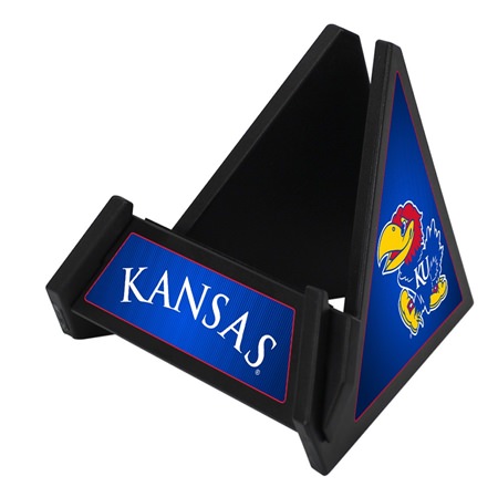 Kansas Jayhawks Pyramid Phone & Tablet Stand
