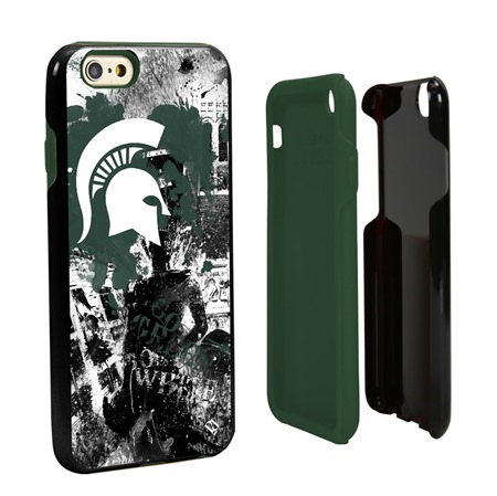Guard Dog Michigan State Spartans PD Spirit Hybrid Phone Case for iPhone 6 / 6s 
