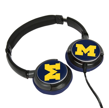 Michigan Wolverines Sonic Boom 2 Headphones
