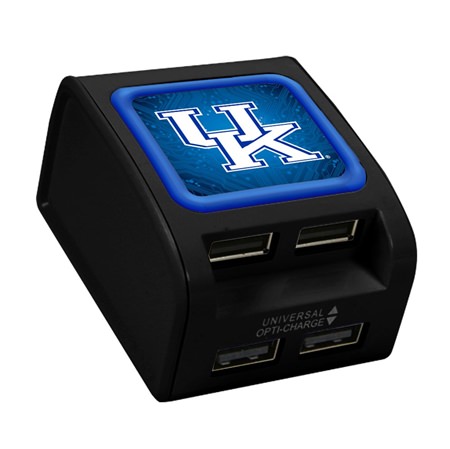 Kentucky Wildcats WP-400X 4-Port USB Wall Charger
