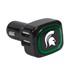 Michigan State Spartans 4-Port USB Car Charger
