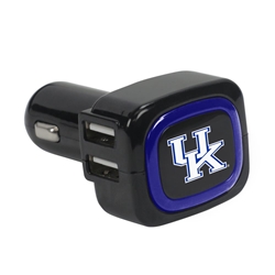 
Kentucky Wildcats 4-Port USB Car Charger