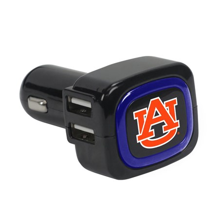 Auburn Tigers 4-Port USB Car Charger
