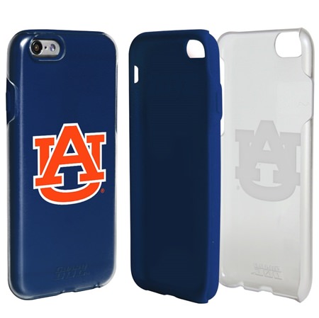 Guard Dog Auburn Tigers Clear Hybrid Phone Case for iPhone 6 / 6s 
